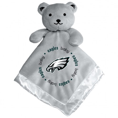 Philadelphia Eagles Gray Infant Bear Security Blanket