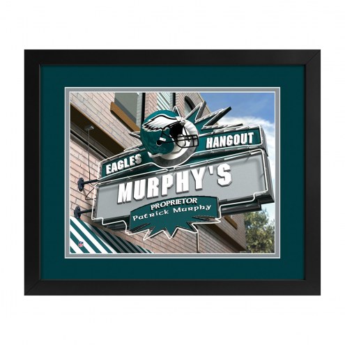 Philadelphia Eagles Hangout Sign Custom Print