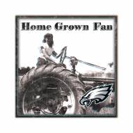 Philadelphia Eagles Home Grown 10" x 10" Sign