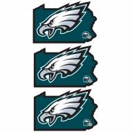 Philadelphia Eagles Home State Decal - 3 Pack