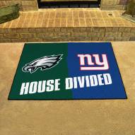 Philadelphia Eagles/New York Giants House Divided Mat