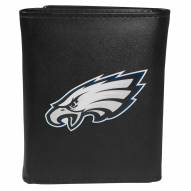 Philadelphia Eagles Large Logo Leather Tri-fold Wallet