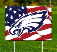 Philadelphia Eagles Patriotic Yard Sign