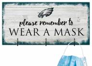 Philadelphia Eagles Please Wear Your Mask Sign