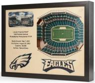 Philadelphia Eagles 25-Layer StadiumViews 3D Wall Art