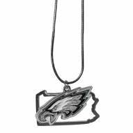 Philadelphia Eagles State Charm Necklace