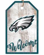 Philadelphia Eagles Welcome Team Tag 11" x 19" Sign