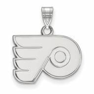 Philadelphia Flyers 10k White Gold Small Pendant