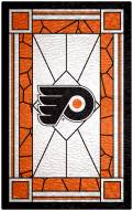 Philadelphia Flyers 11" x 19" Stained Glass Sign
