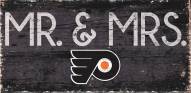 Philadelphia Flyers 6" x 12" Mr. & Mrs. Sign