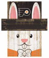 Philadelphia Flyers 6" x 5" Easter Bunny Head
