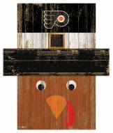 Philadelphia Flyers 6" x 5" Turkey Head