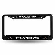 Philadelphia Flyers Black Metal License Plate Frame