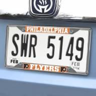 Philadelphia Flyers Chrome Metal License Plate Frame
