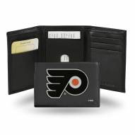 Philadelphia Flyers Embroidered Leather Tri-Fold Wallet