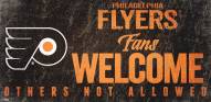 Philadelphia Flyers Fans Welcome Sign