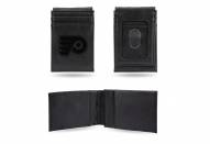 Philadelphia Flyers Laser Engraved Black Front Pocket Wallet