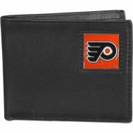 Philadelphia Flyers Leather Bi-fold Wallet in Gift Box