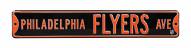 Philadelphia Flyers NHL Authentic Street Sign