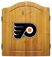 Philadelphia Flyers NHL Complete Dart Board Cabinet Set