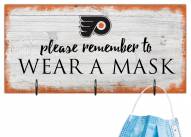 Philadelphia Flyers Please Wear Your Mask Sign