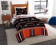 Philadelphia Flyers Rotary Twin Bed in a Bag Set