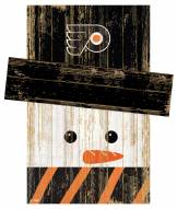 Philadelphia Flyers Snowman Head Sign
