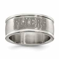 Philadelphia Flyers Stainless Steel Logo Ring