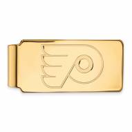 Philadelphia Flyers Sterling Silver Gold Plated Money Clip