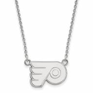 Philadelphia Flyers Sterling Silver Small Pendant Necklace
