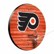 Philadelphia Flyers Weathered Design Hook & Ring Game