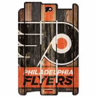 Philadelphia Flyers Wood Fence Sign