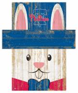 Philadelphia Phillies 19" x 16" Easter Bunny Head