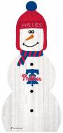 Philadelphia Phillies 31" Snowman Leaner