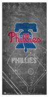 Philadelphia Phillies 6" x 12" Chalk Playbook Sign