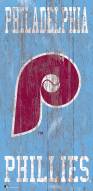 Philadelphia Phillies 6" x 12" Heritage Logo Sign