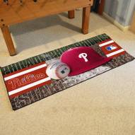 Philadelphia Phillies Baseball Runner Rug