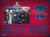 Philadelphia Phillies Best Dad Clip Frame