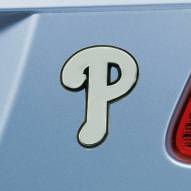 Philadelphia Phillies Chrome Metal Car Emblem