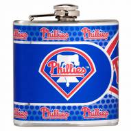 Philadelphia Phillies Hi-Def Stainless Steel Flask