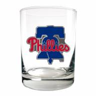 Philadelphia Phillies MLB 2-Piece 14 Oz. Rocks Glass Set