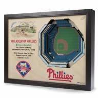 Philadelphia Phillies 25-Layer StadiumViews 3D Wall Art
