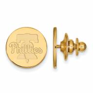 Philadelphia Phillies Sterling Silver Gold Plated Lapel Pin