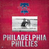 Philadelphia Phillies Team Name 10" x 10" Picture Frame