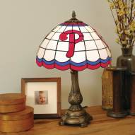 Philadelphia Phillies MLB Stained Glass Table Lamp
