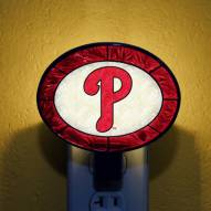Philadelphia Phillies MLB Stained Glass Night Light