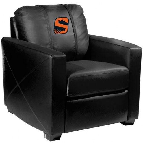 Phoenix Suns XZipit Silver Club Chair with S Logo