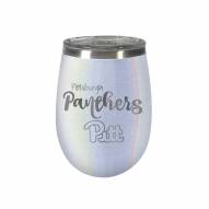 Pittsburgh Panthers 10 oz. Opal Blush Wine Tumbler