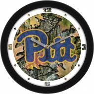 Pittsburgh Panthers Camo Wall Clock
