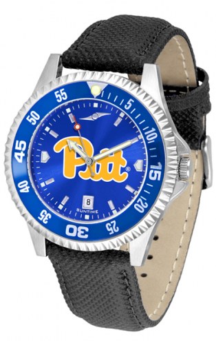 Pittsburgh Panthers Competitor AnoChrome Men's Watch - Color Bezel